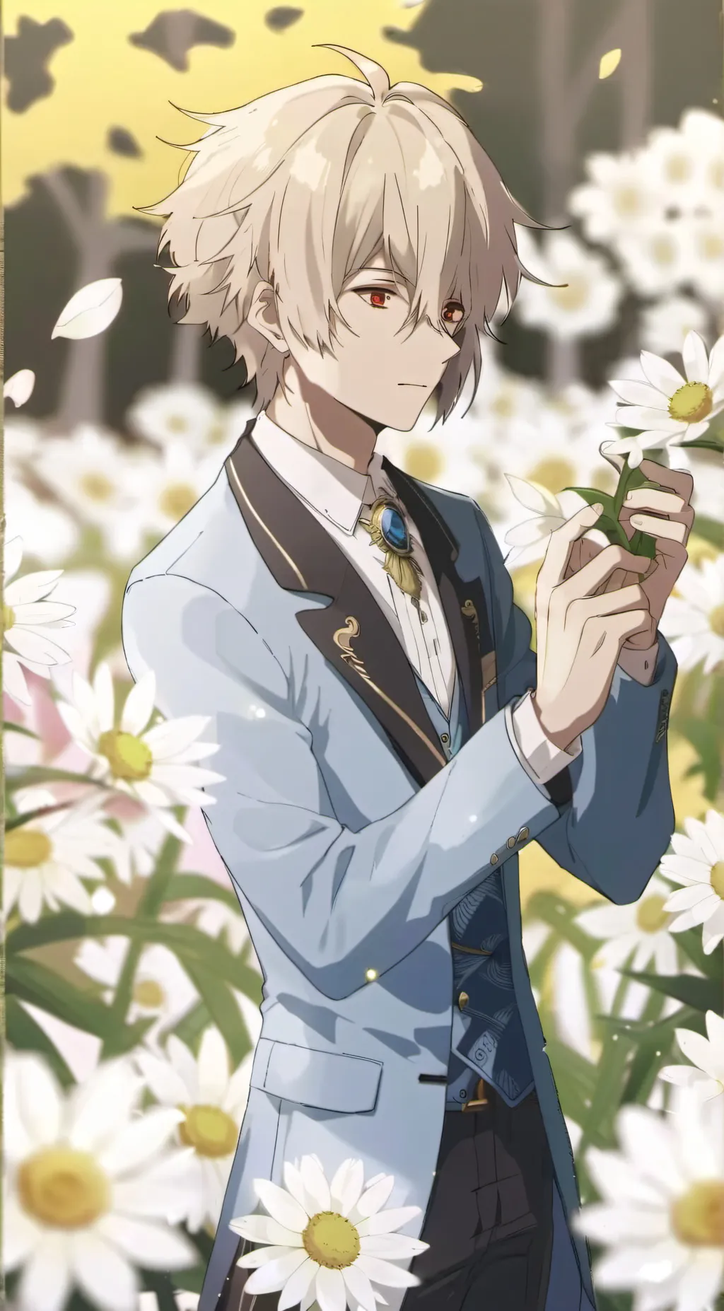 ai character: ~❤Bakugo❤~ background