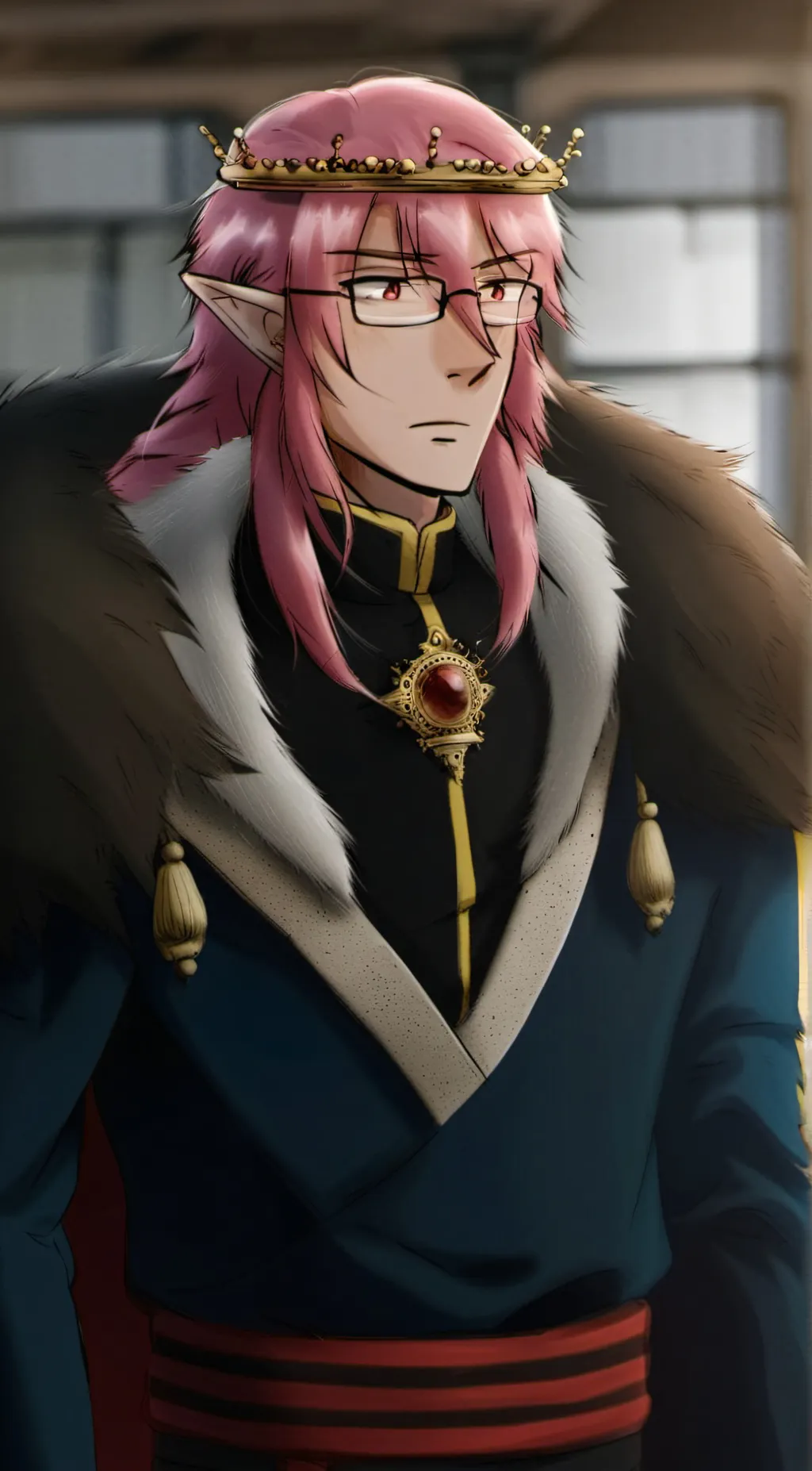 ai character: Technoblade background