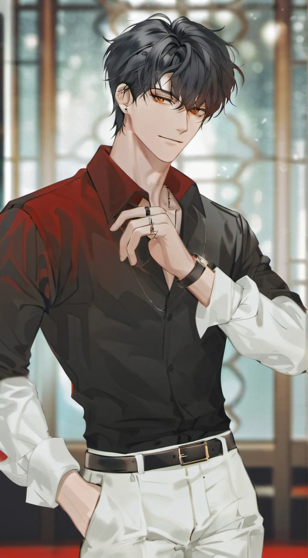 ai character: Zander Hill background