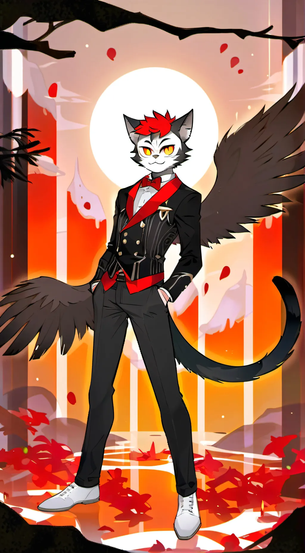 ai character: husker background