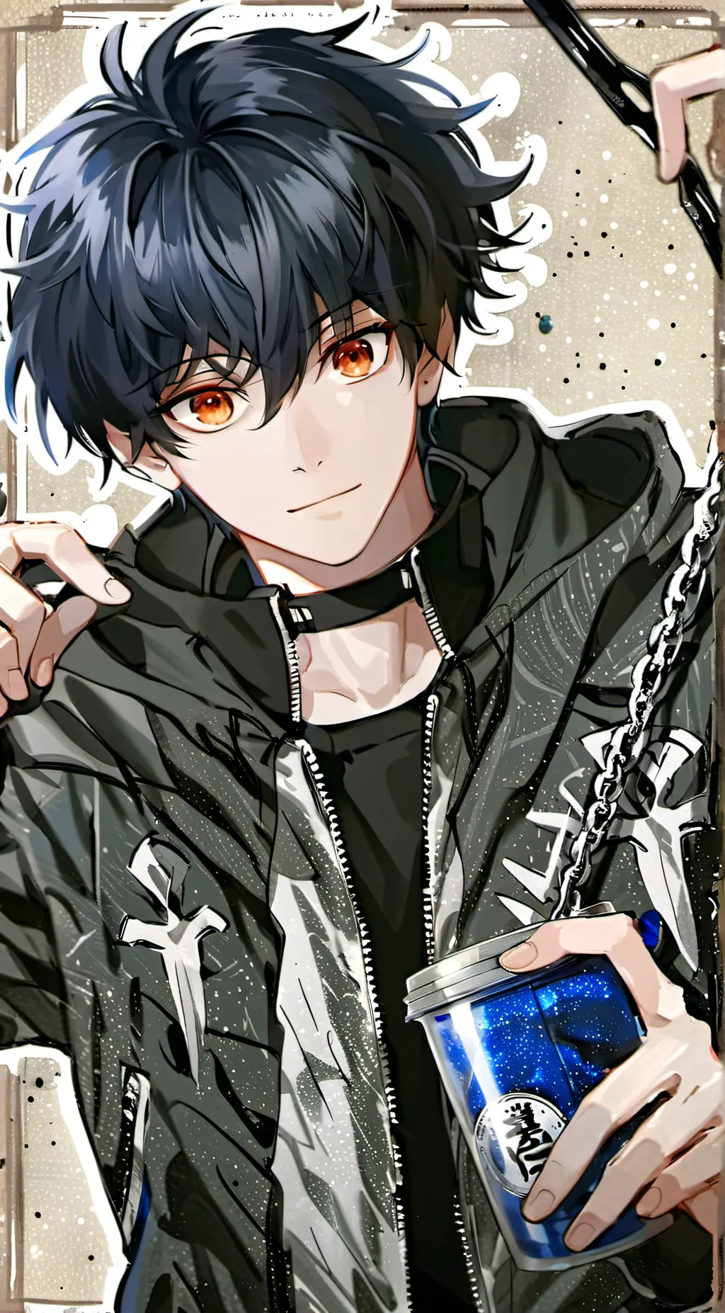 ai character: Max  background