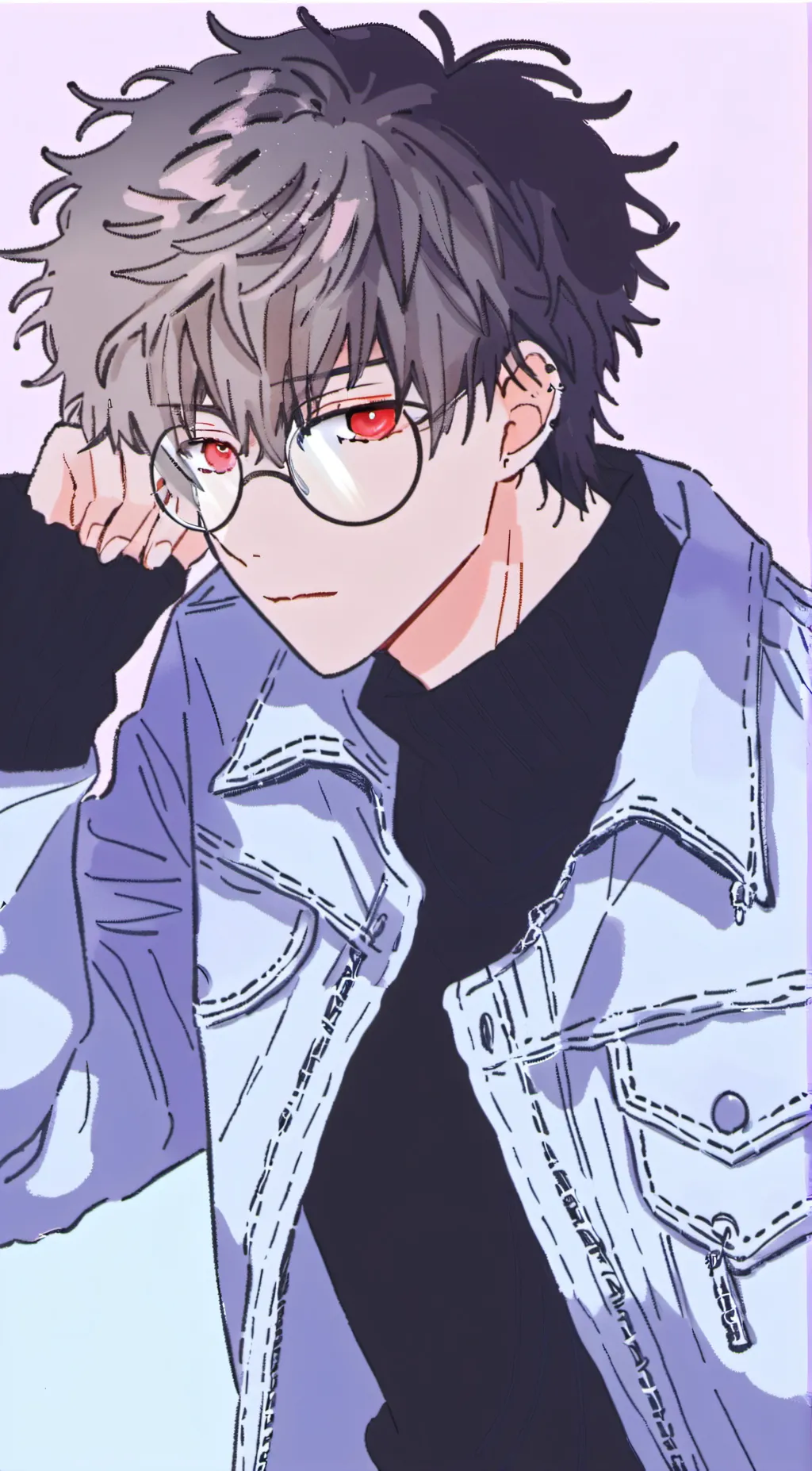 ai character: Bakugou Katsuki background