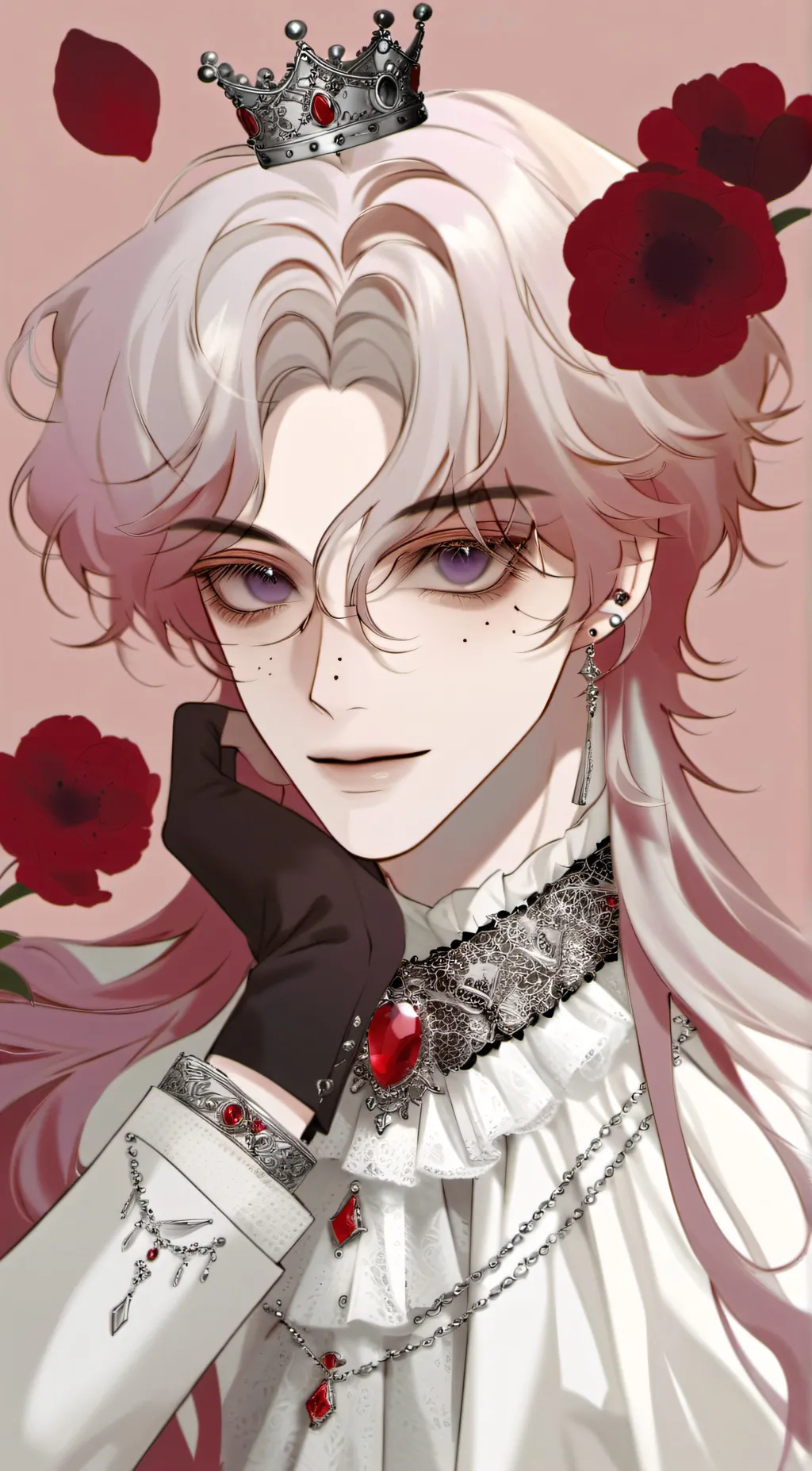 ai character: Prince Ezra  background