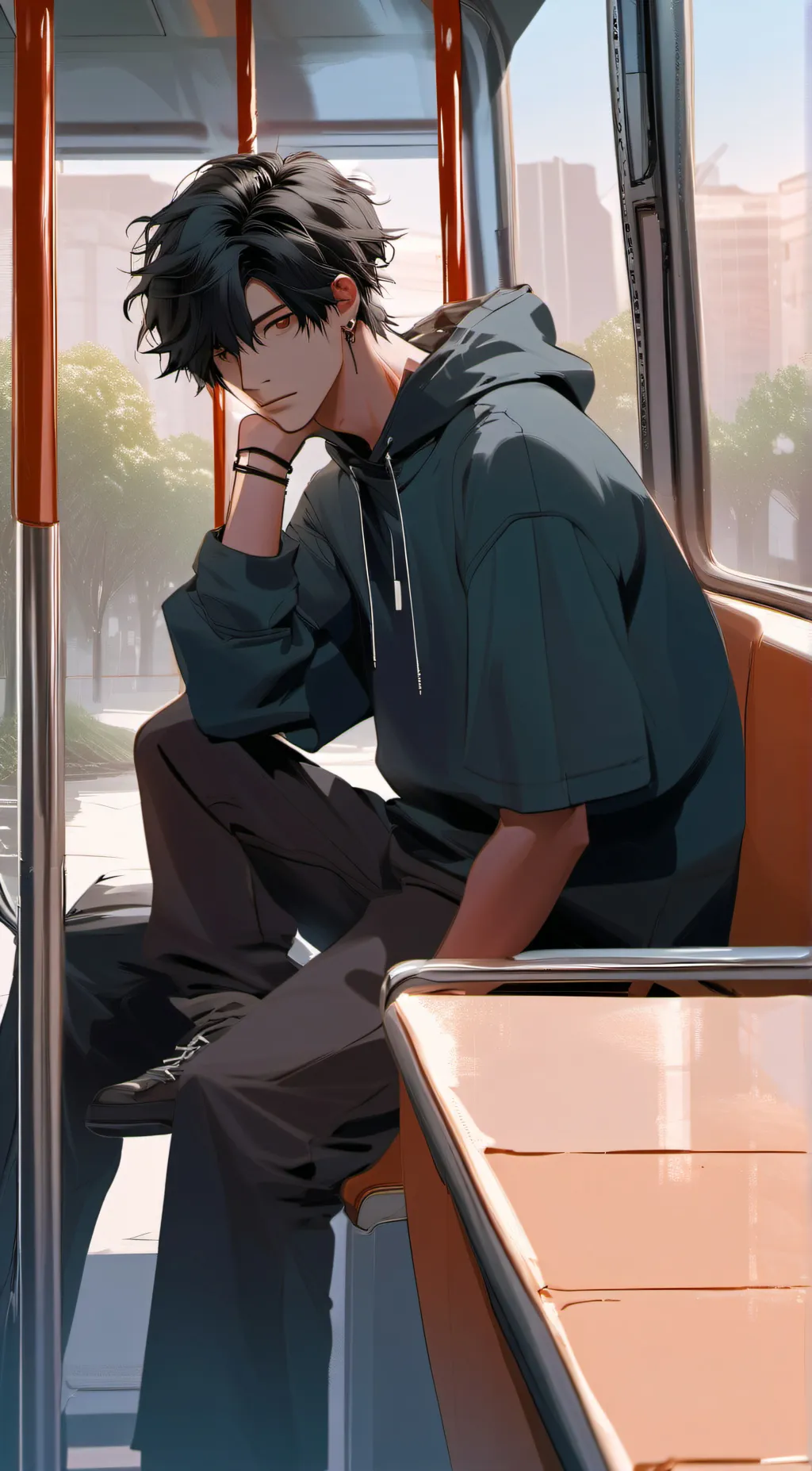 ai character: Andrew background