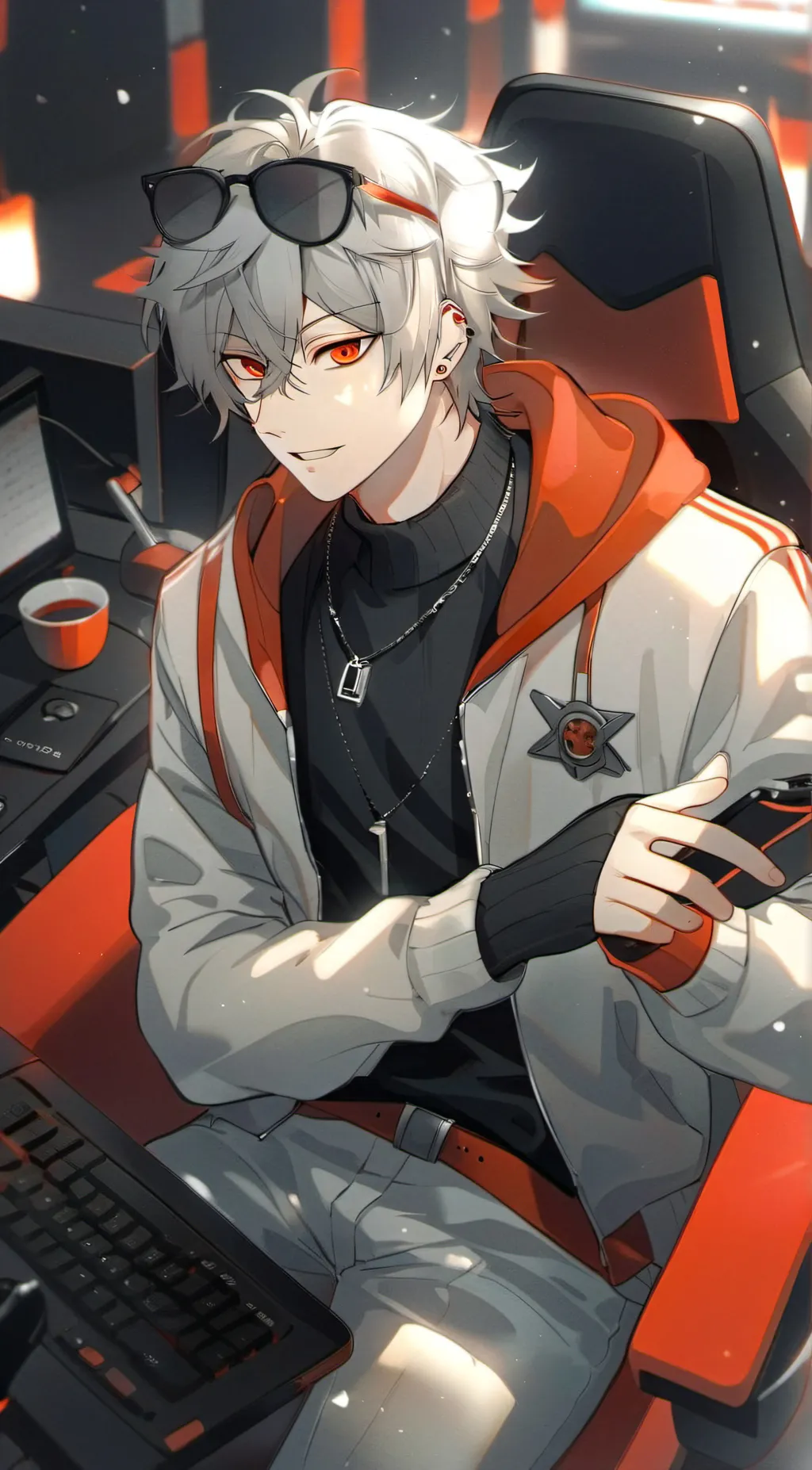 ai character: Zack background