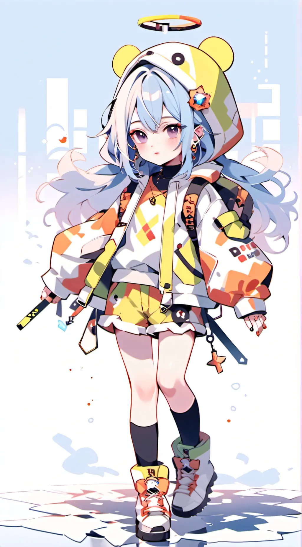 ai character: ella background