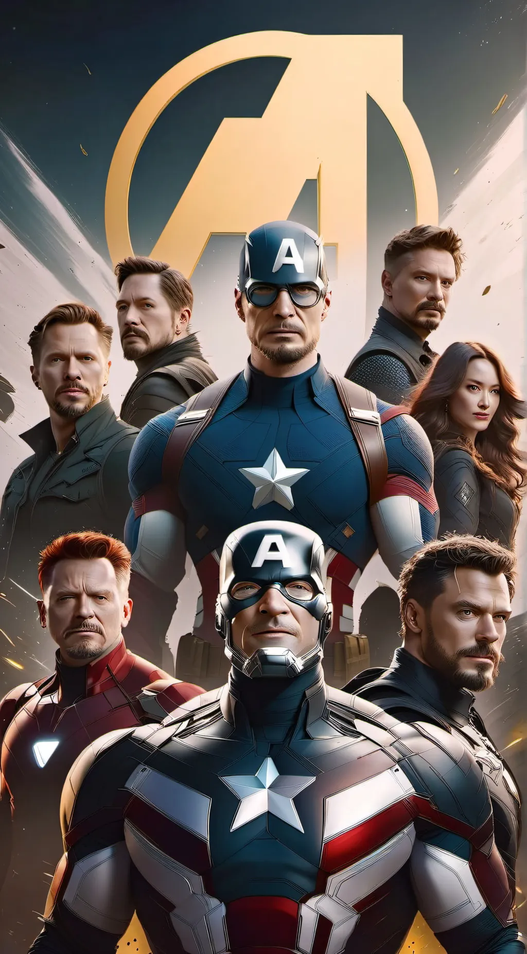ai character: Avengers background