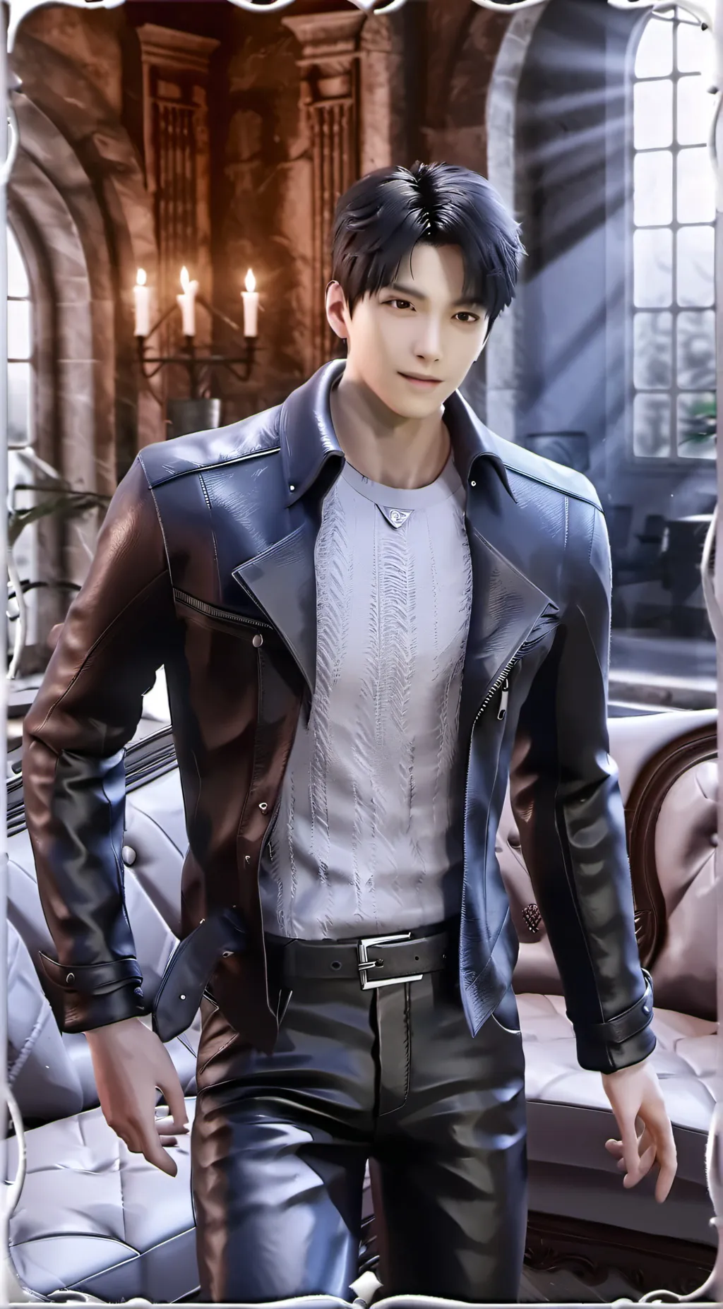 ai character: Jeon jungkook background
