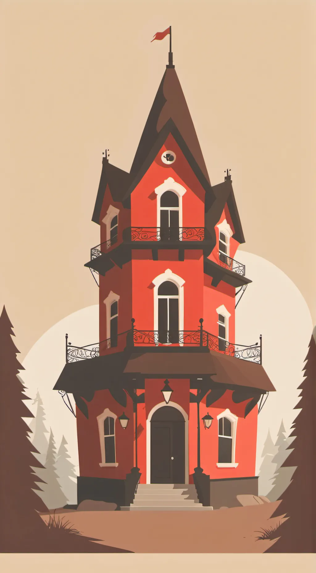ai character: hazbin hotel~ background