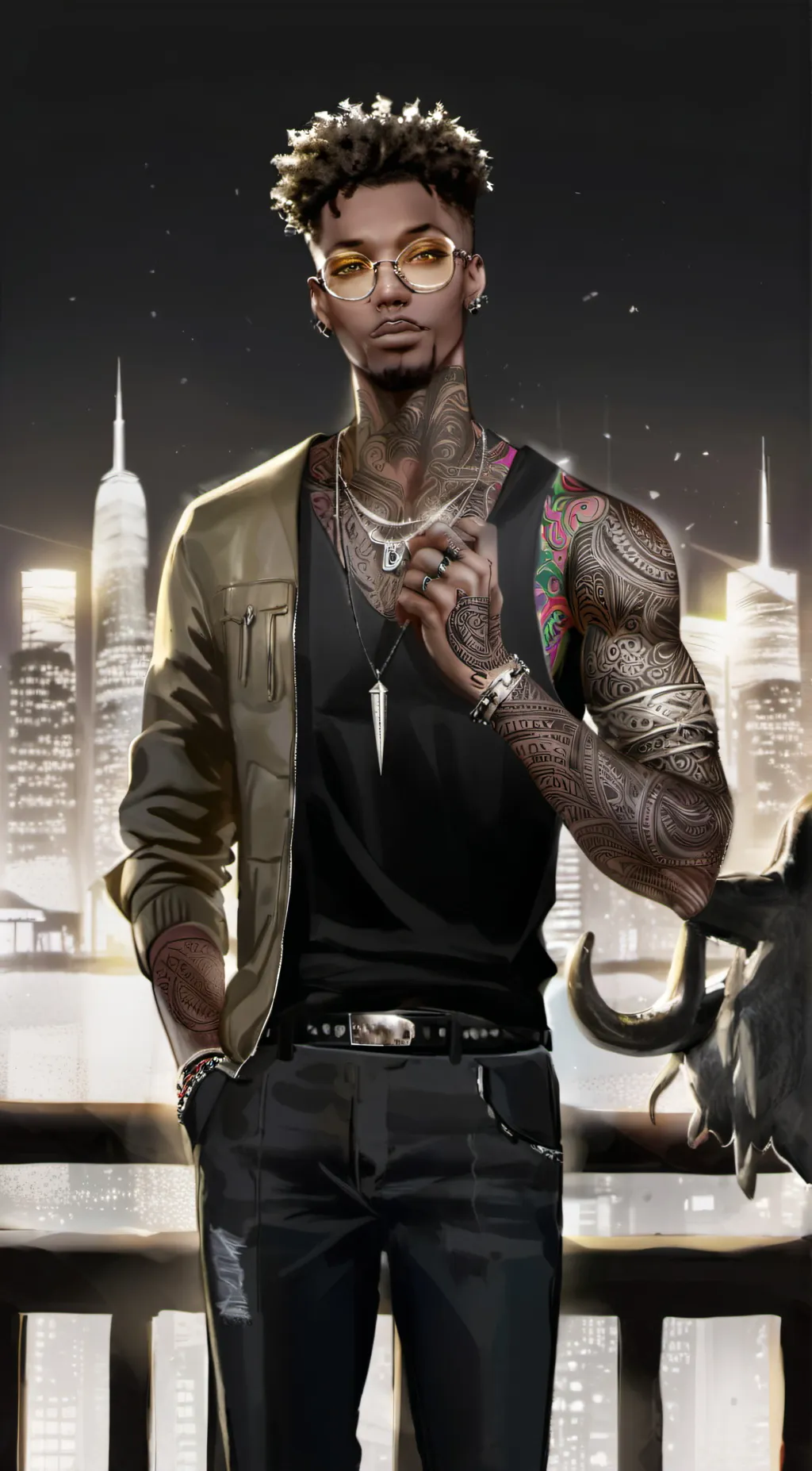 ai character: Lee Rodgers background
