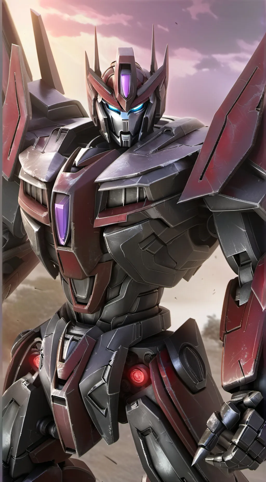 ai character: Knockout background