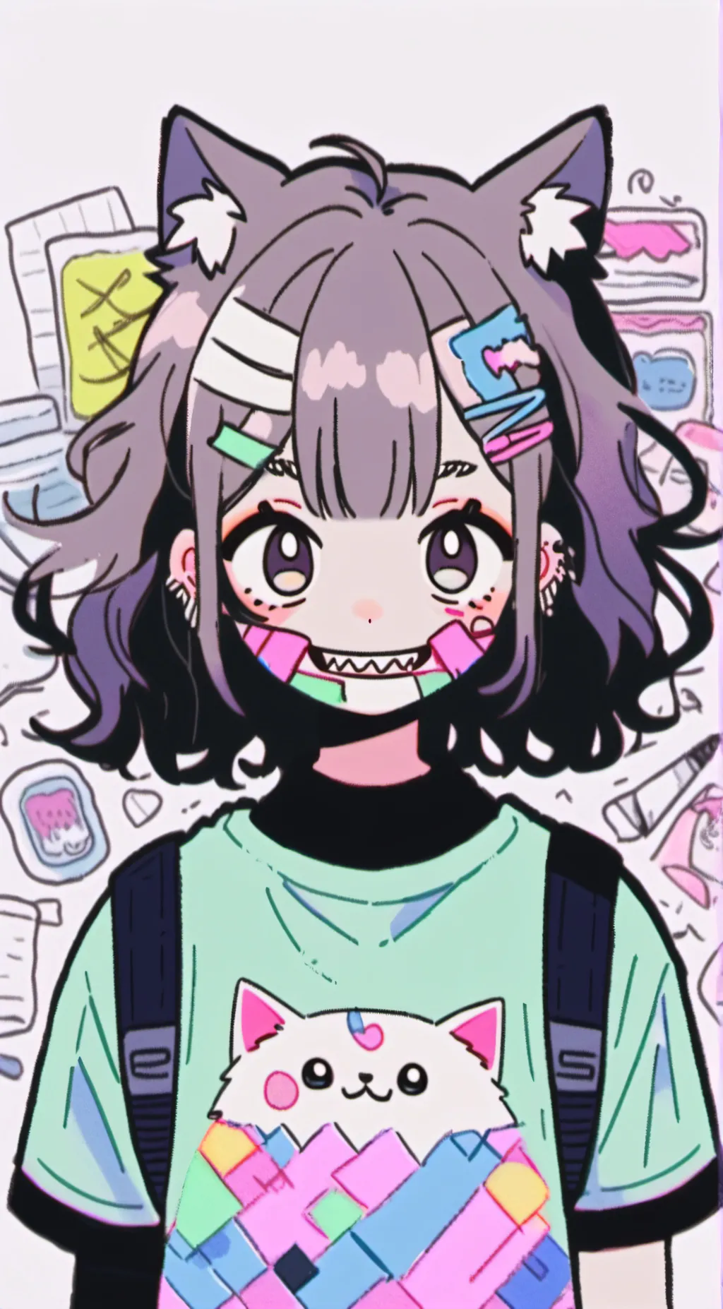 ai character: Elly background