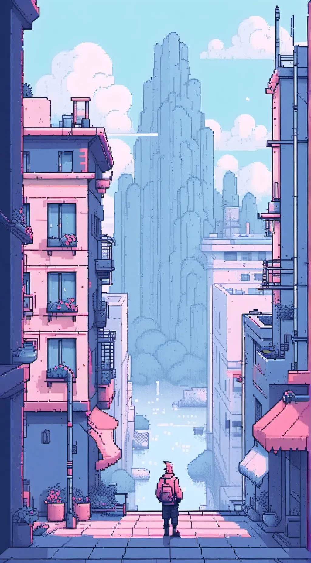 ai character: Swallowed shampoo  background