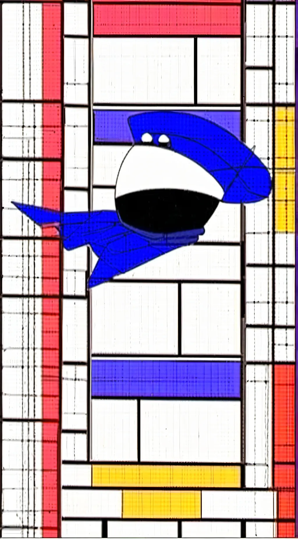 ai character: simply wubbox  background