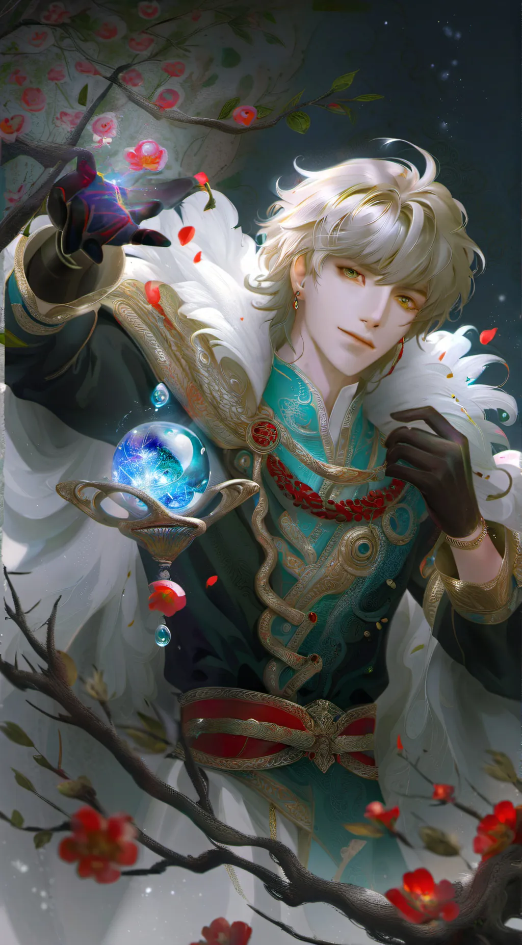 ai character: bajiko royal background