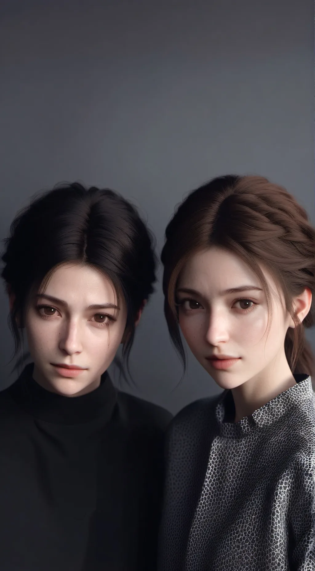 ai character: anna and ella background