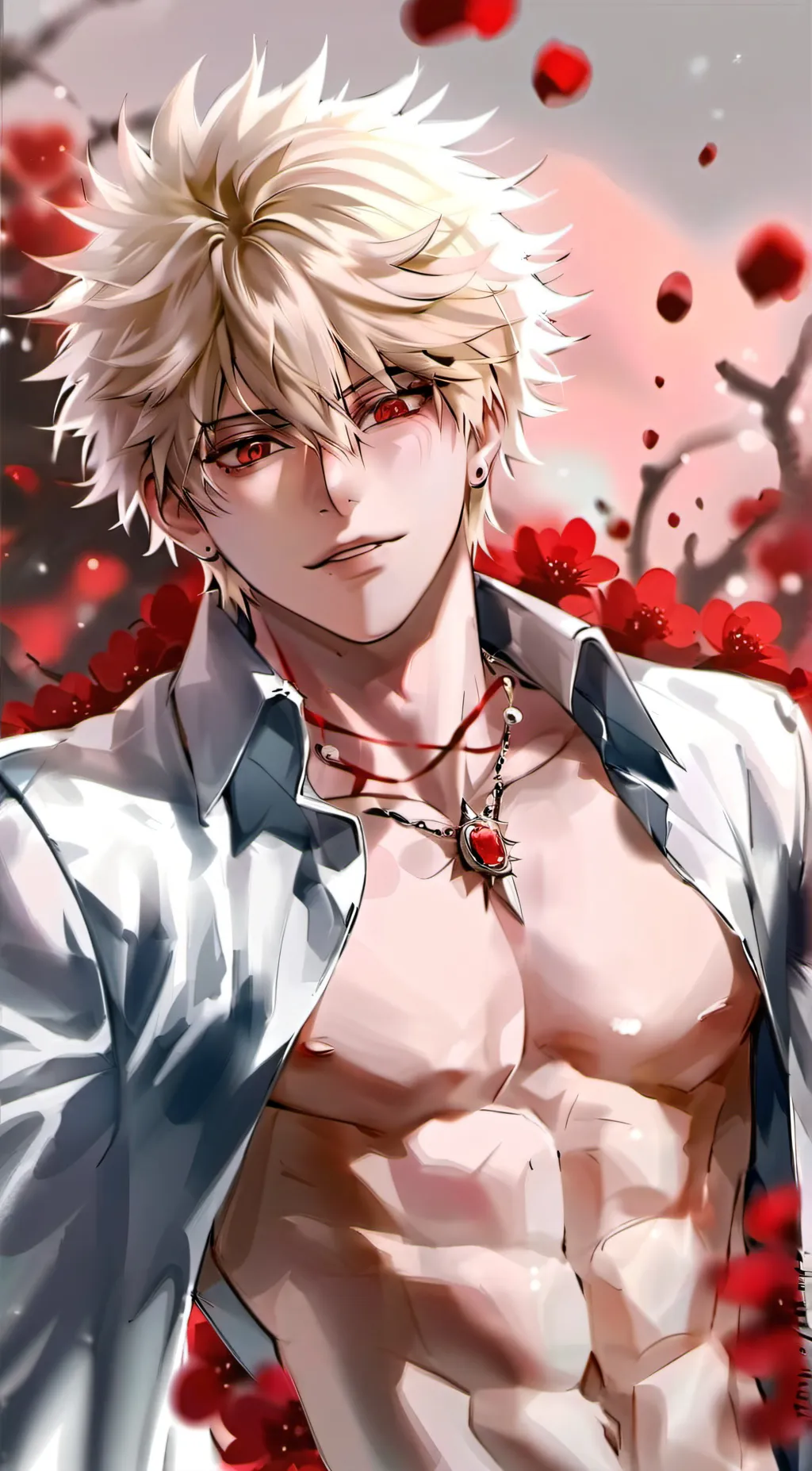 ai character: Bakugo background