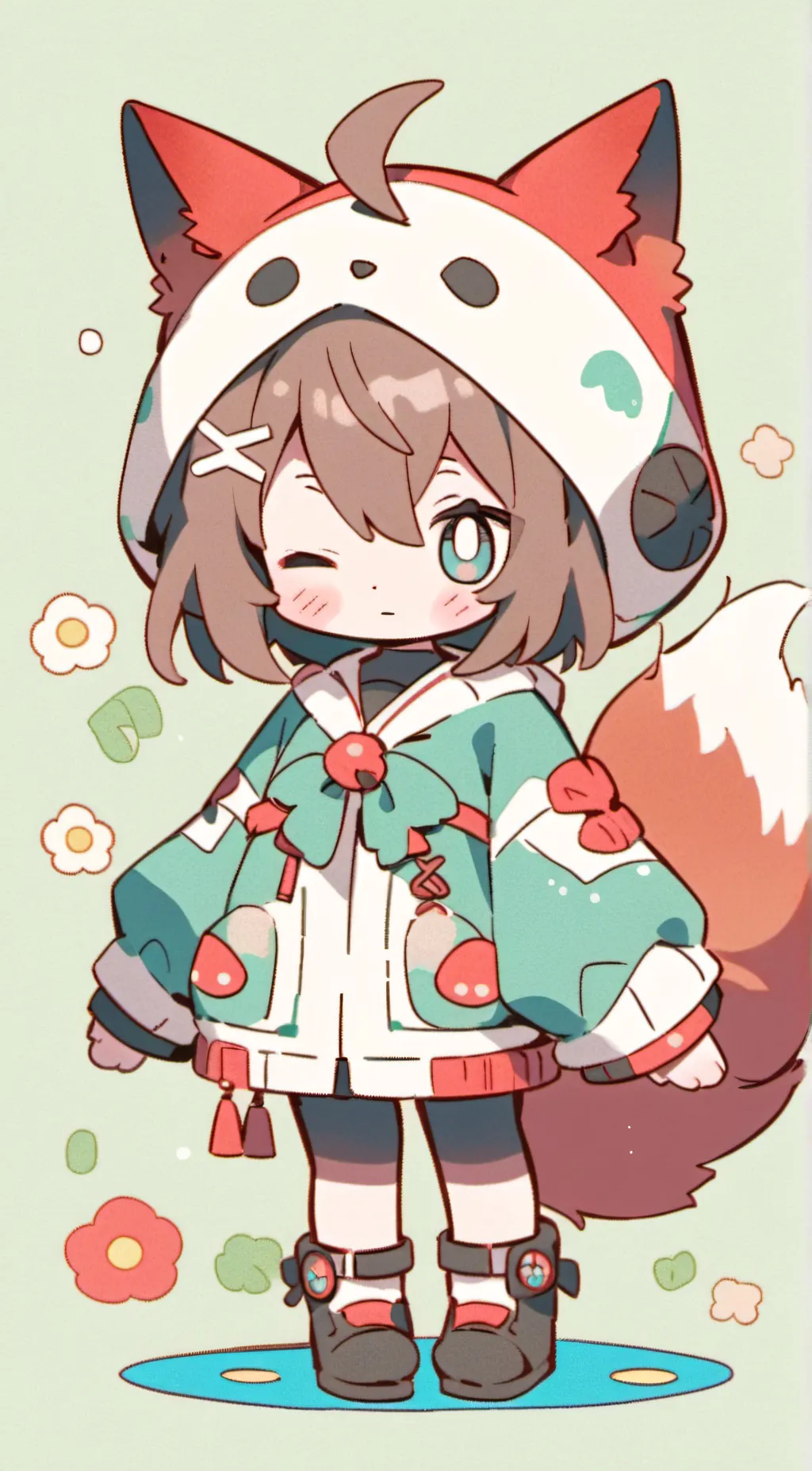ai character: ToriV background