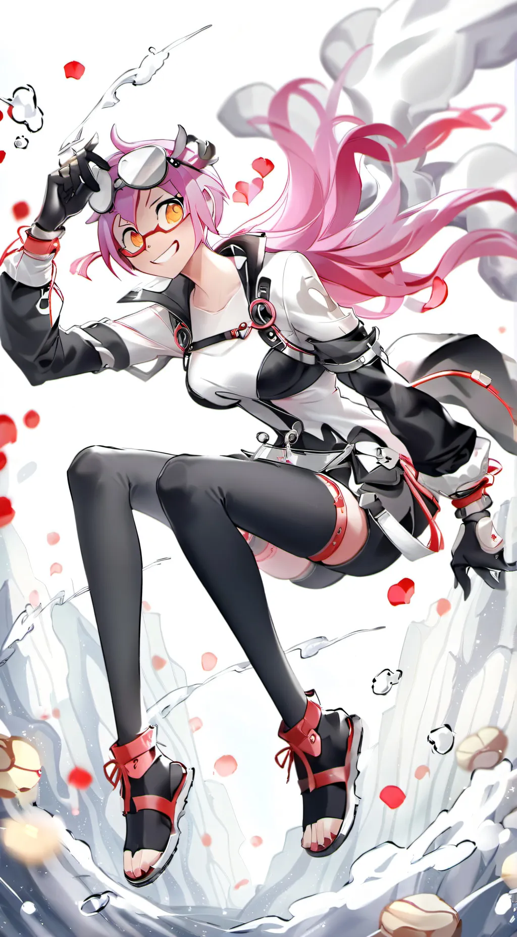 ai character: Female jaxs background