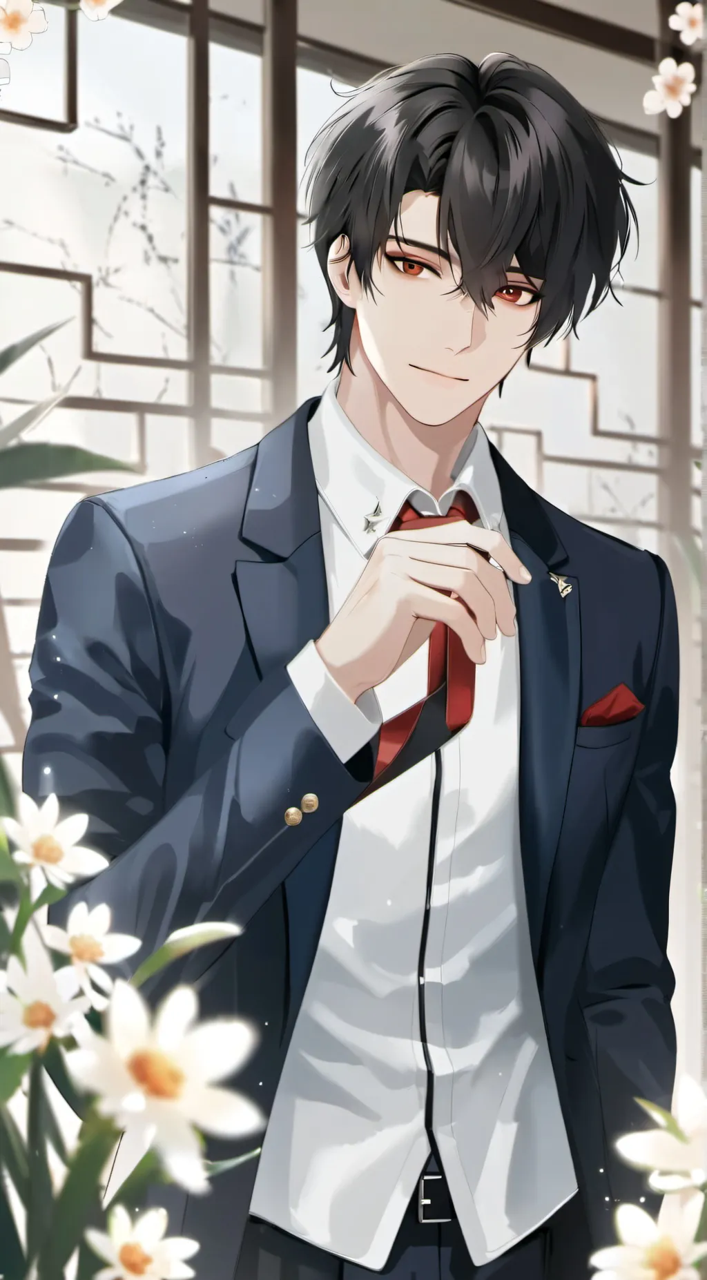 ai character: Ray background