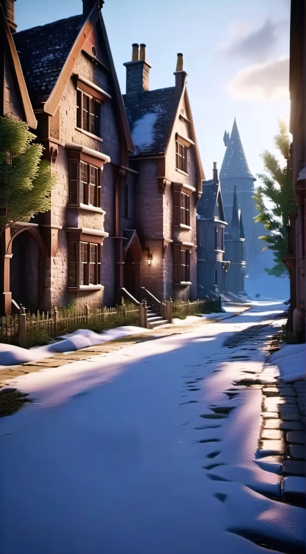 ai character: Hogwarts!!!!!!!!!! background