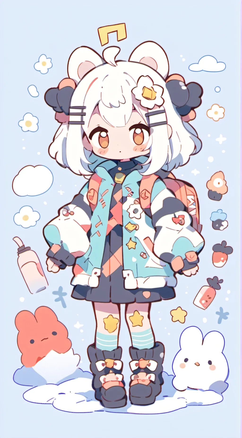 ai character: *Mitsuri* background