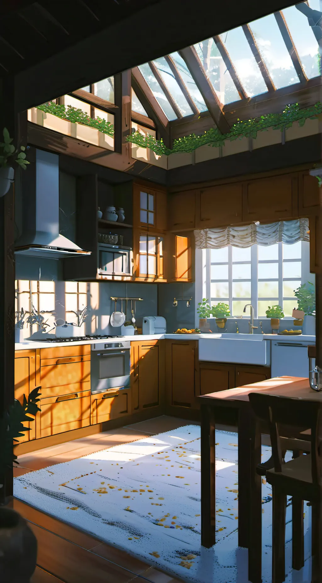 ai character: HH in ur house  background