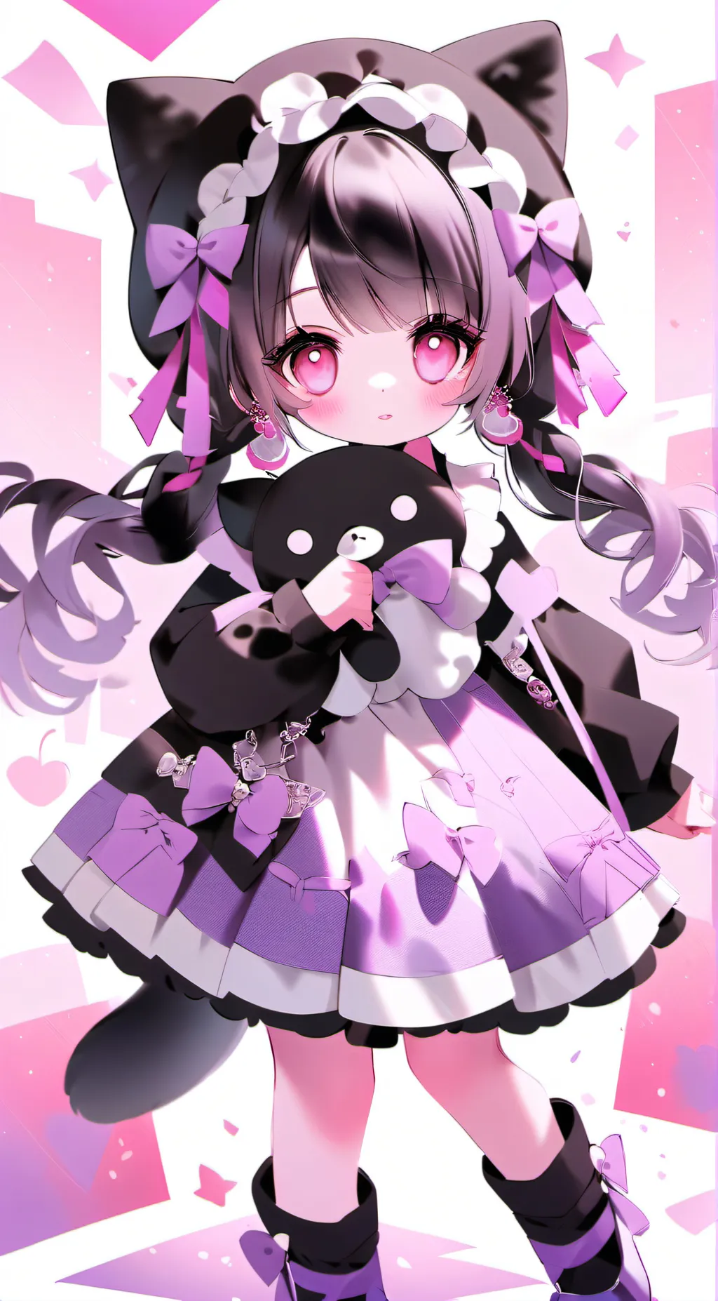 ai character: Girlcatnap background