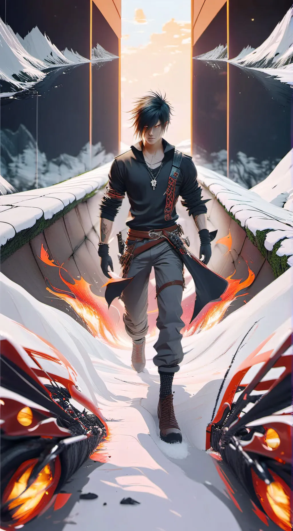 ai character: xandrie  background