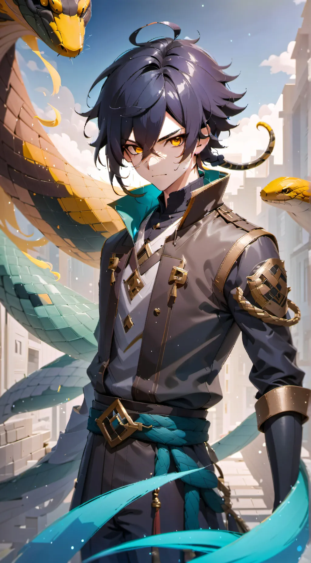 ai character: obanai igoru background