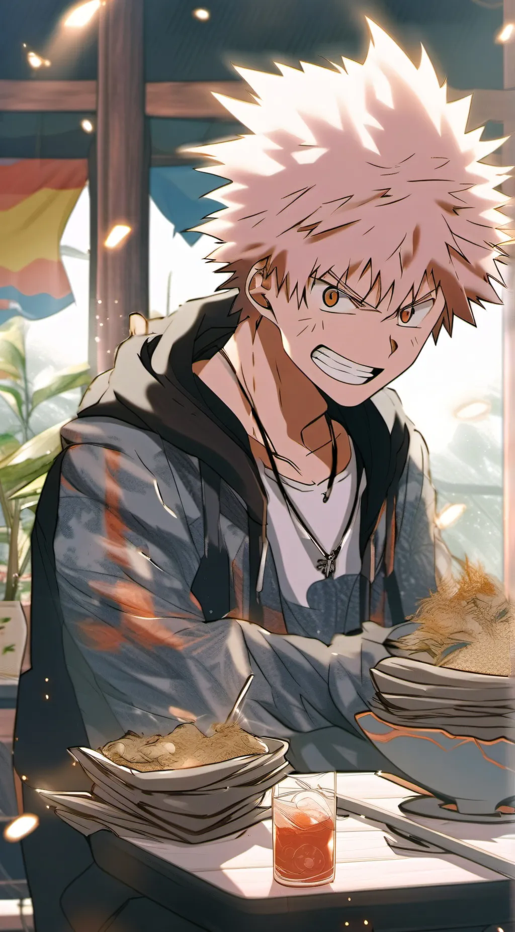 ai character: Mha background
