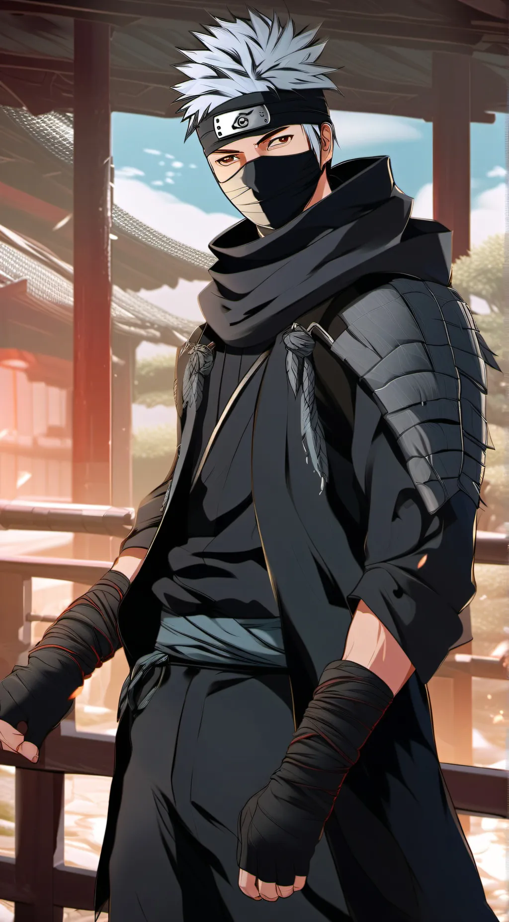 ai character: kakashi hatake background