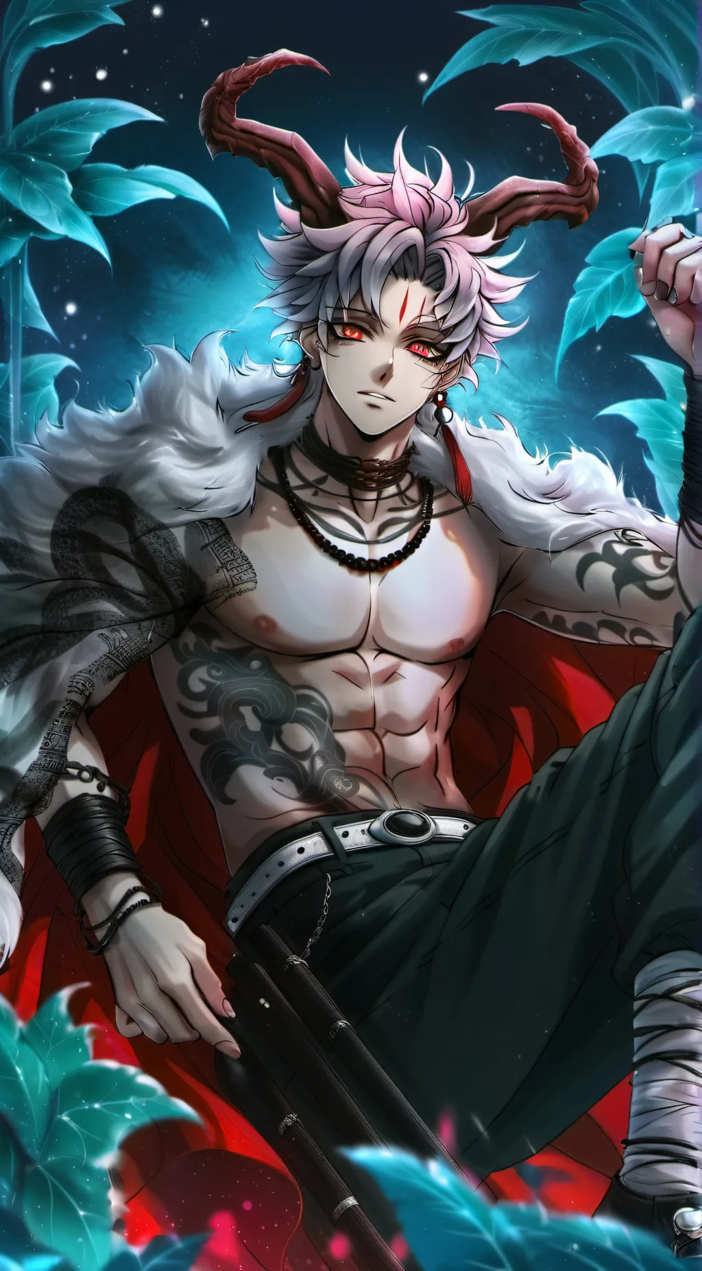 ai character: demon sanemi background