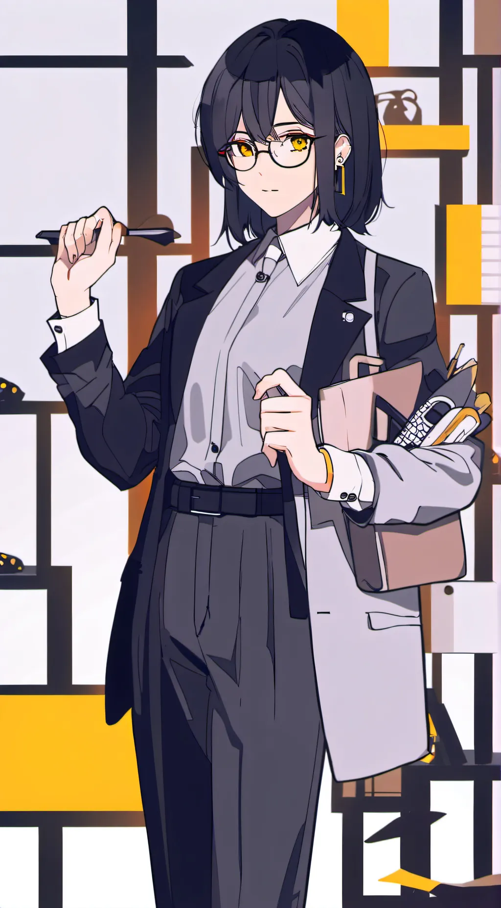 ai character: amy background