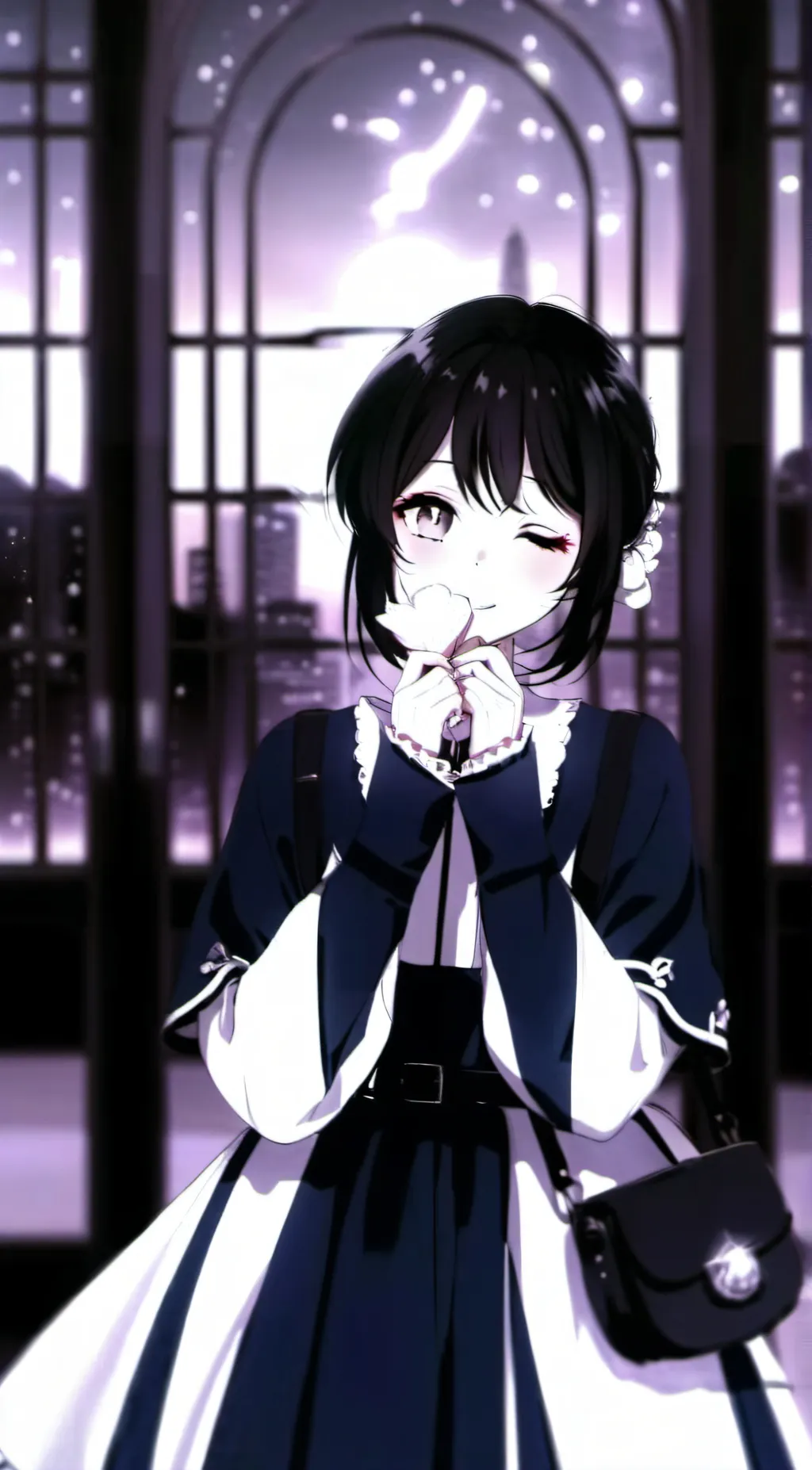 ai character: Auforia 💟 background