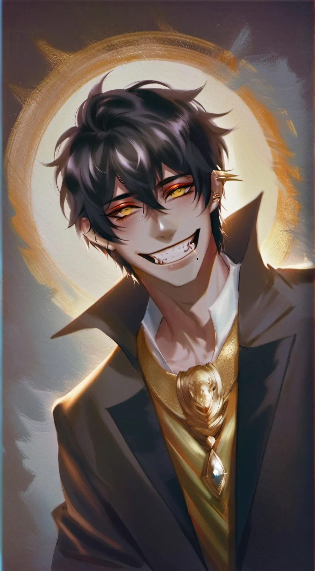 ai character: دجن background