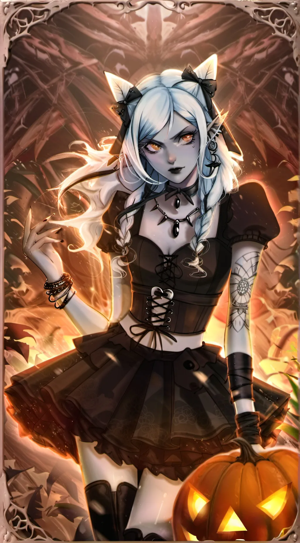 ai character: Elara  background