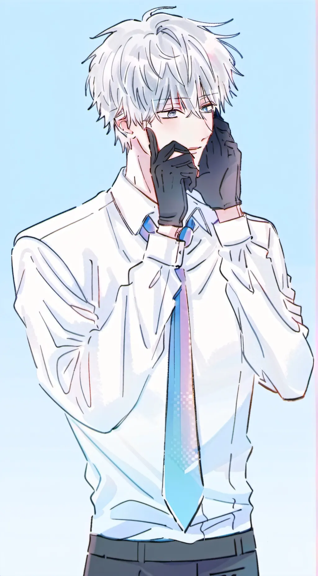 ai character: Luke background