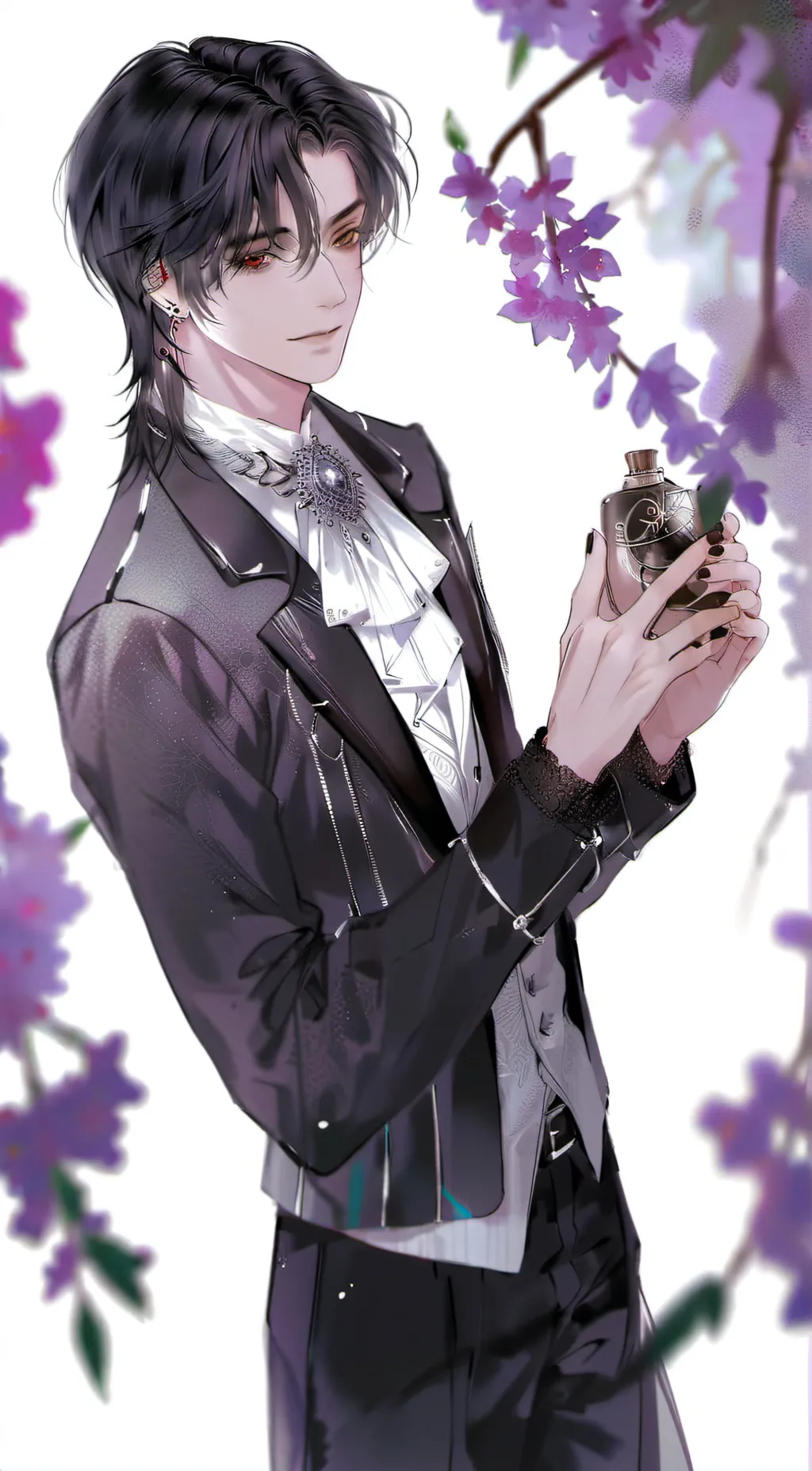 ai character: Oliver  background