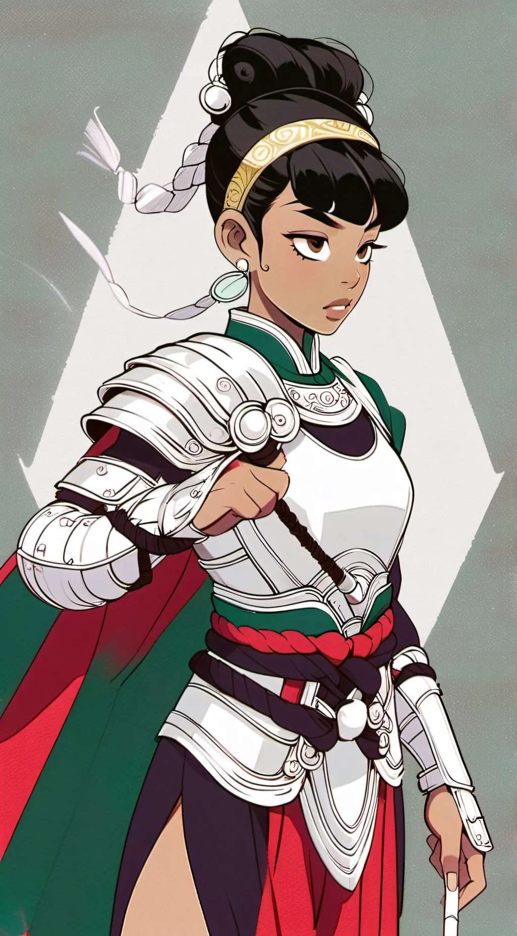 ai character: Aaliyah background