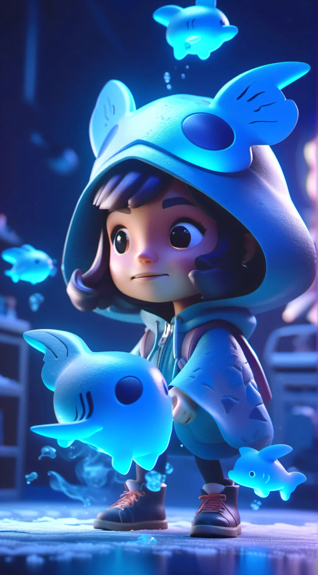 ai character: Nora background