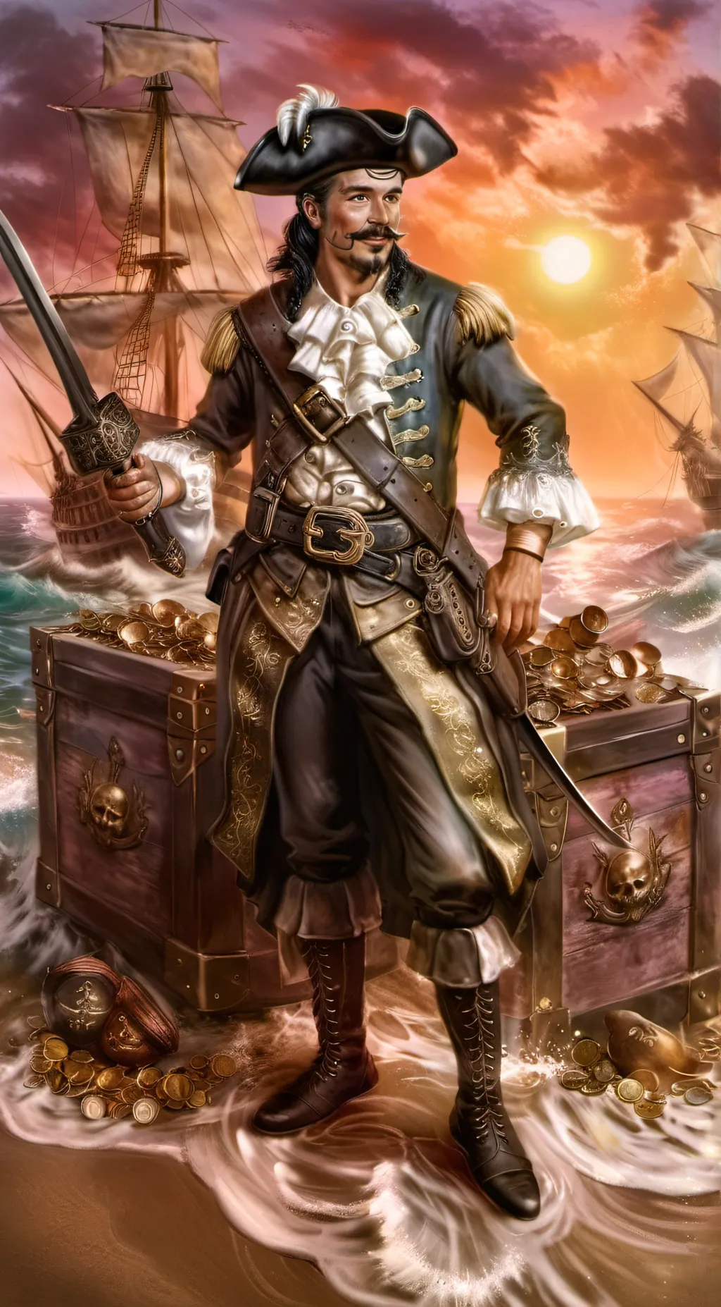 Talkie AI - Chat with pirate 