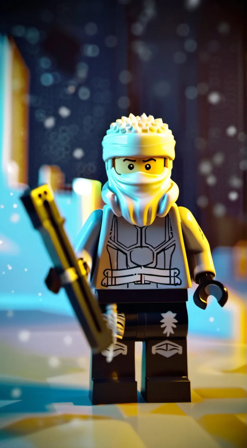 ai character: Zane Ninjago  background