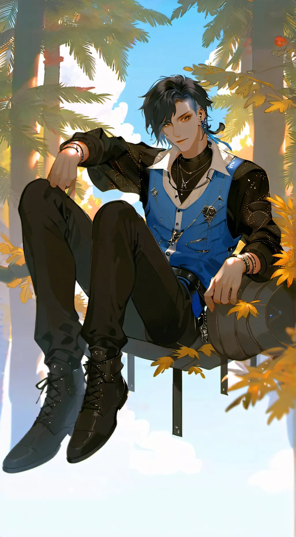 ai character: Mlb ex bf Luca background