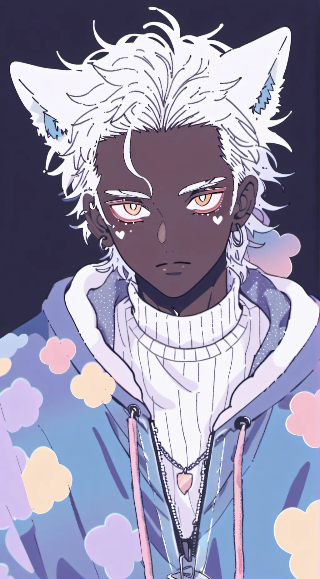 ai character: Hero background