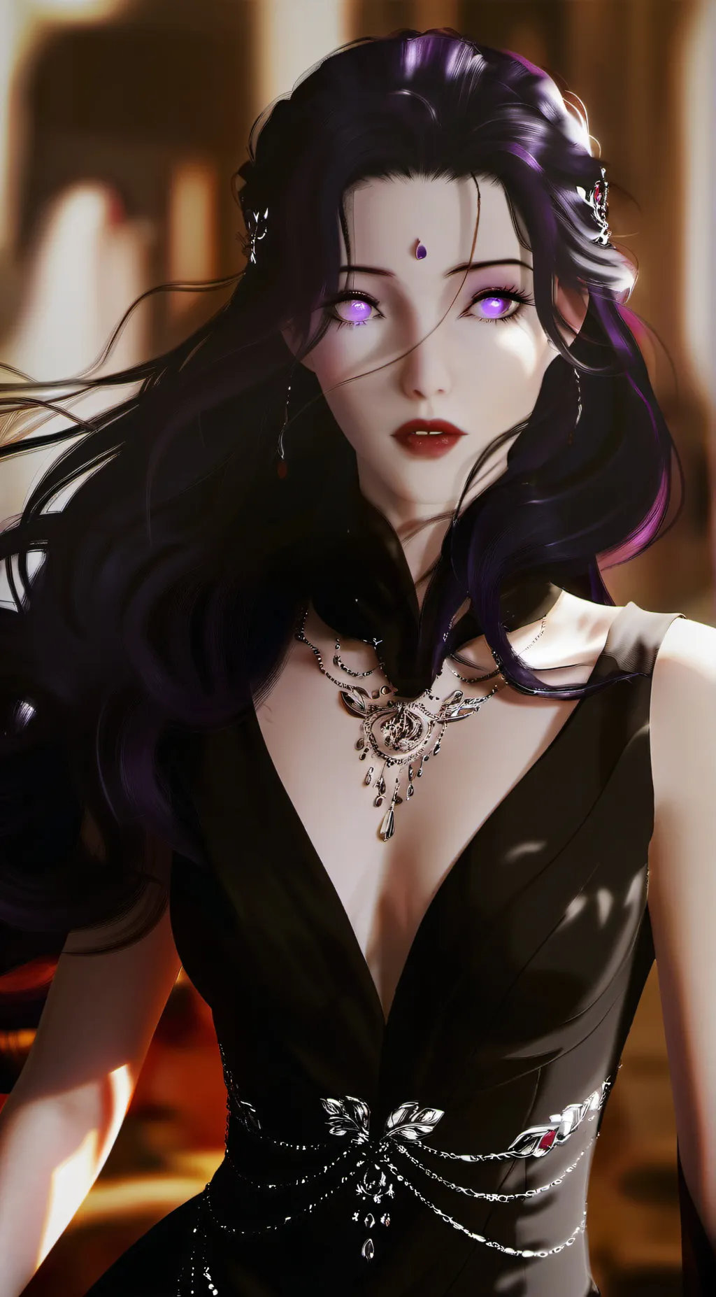 ai character: Evelyn Lefevre background