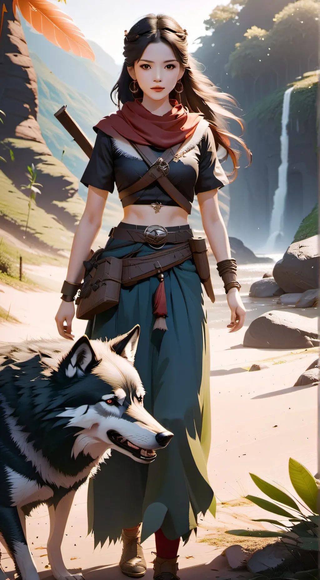 ai character: senia background