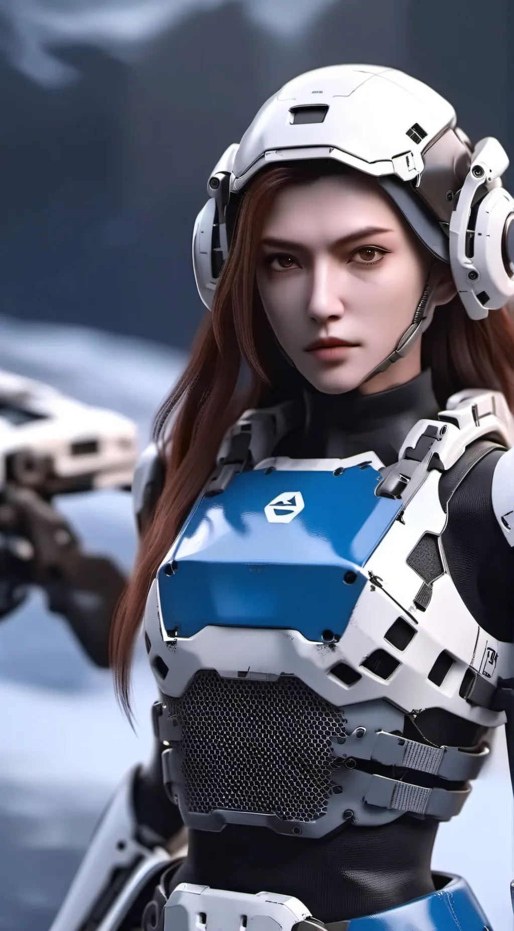 ai character: cyn from murder background
