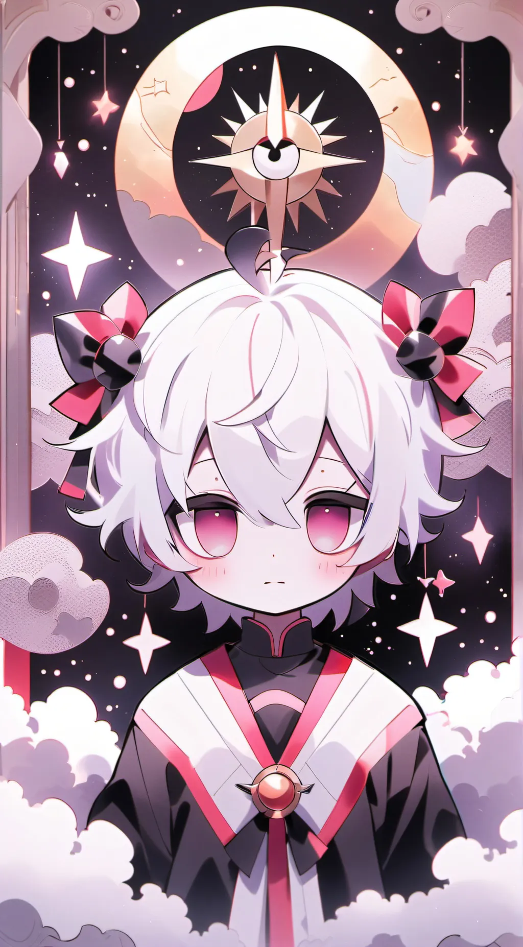 ai character: Lunar  background