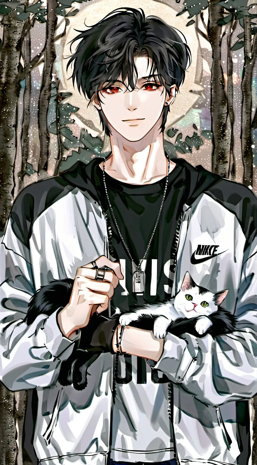 ai character: Luke background